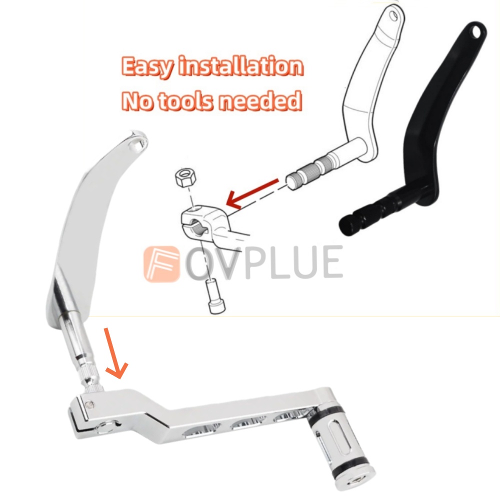 Shift Lever Motorcycle Heel To - Motorcycle Gear Lever Extender review and price