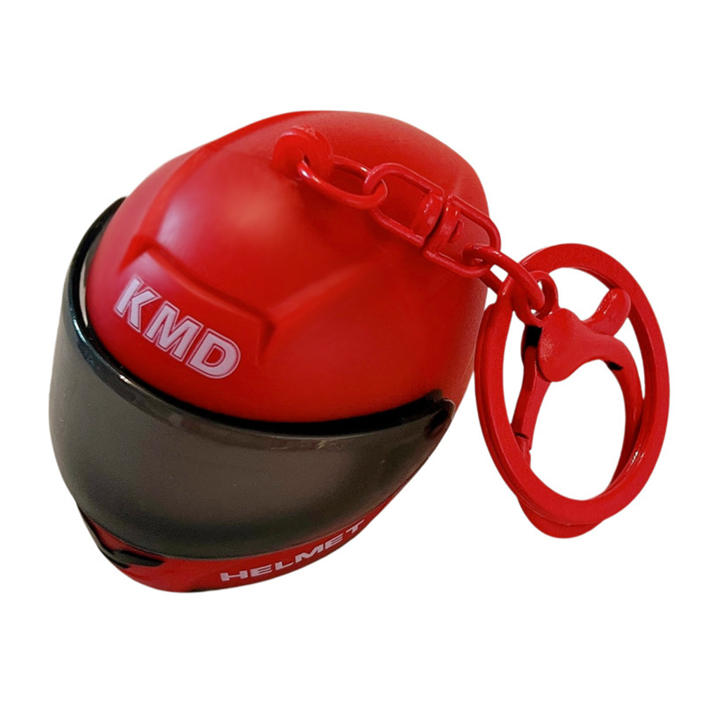 Cool Colorful Helmet Keychain  - Motorcycle Gear Backpack review and price